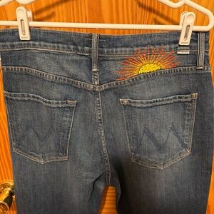 Mother The Tomcat Ankle Jeans Roasting Nuts. Size 31 NWT